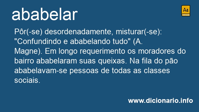 Significado de ababelasse