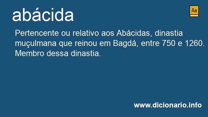 Significado de abcida