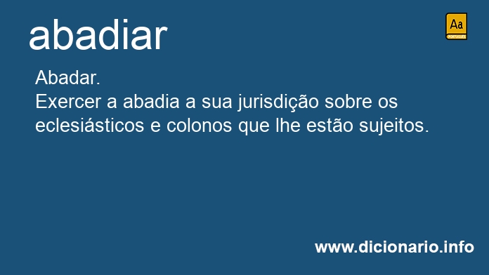 Significado de abadisseis