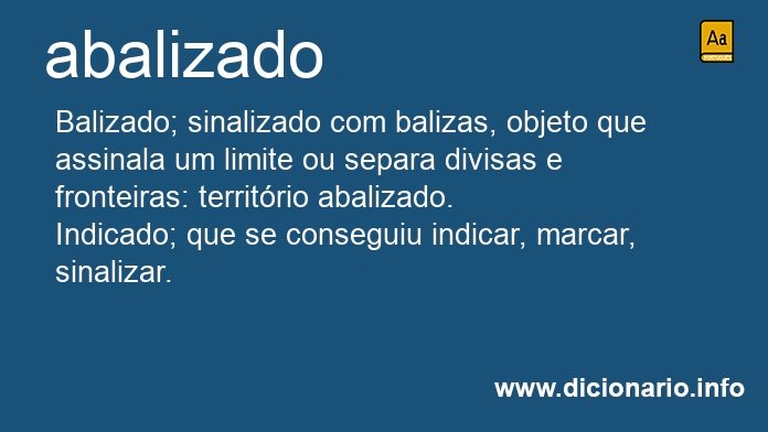 Significado de abalizado