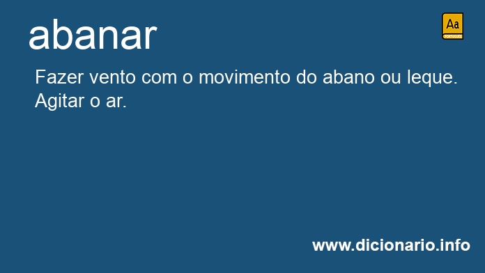 Significado de abanvamos
