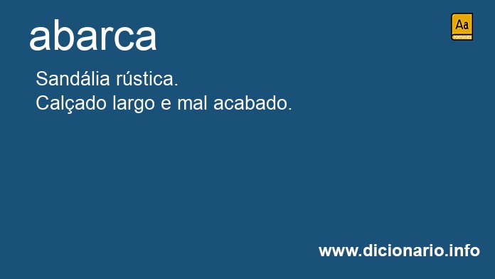 Significado de abarca