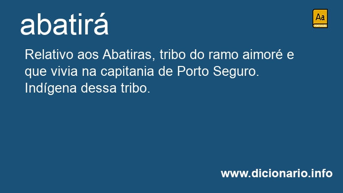 Significado de abatir