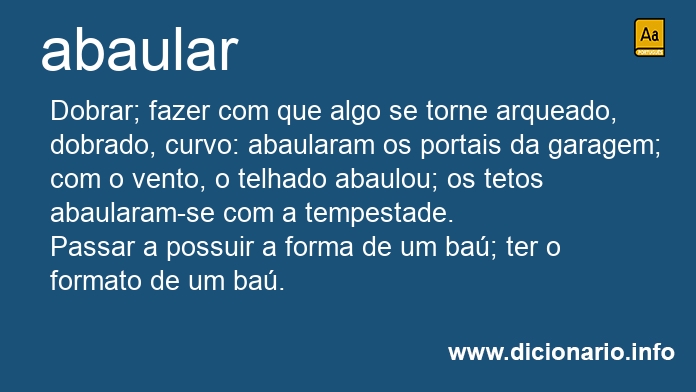 Significado de abaulasse