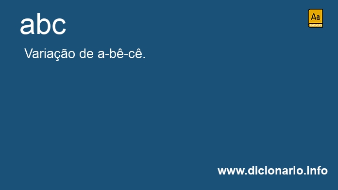 Significado de abcs