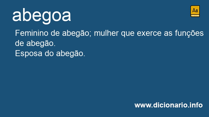 Significado de abegoa