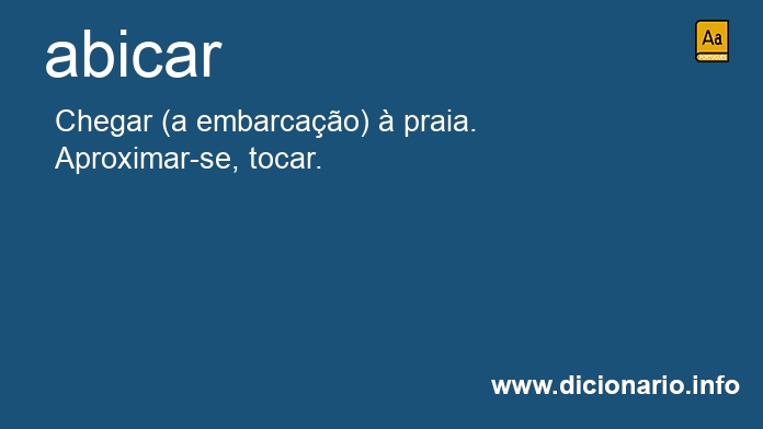 Significado de abicara