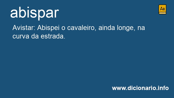 Significado de abispveis