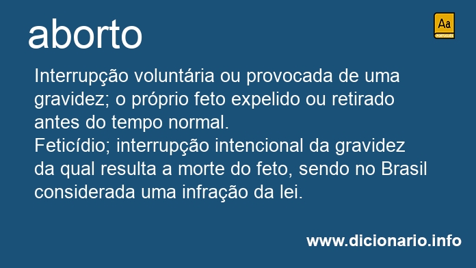 Significado de abortos