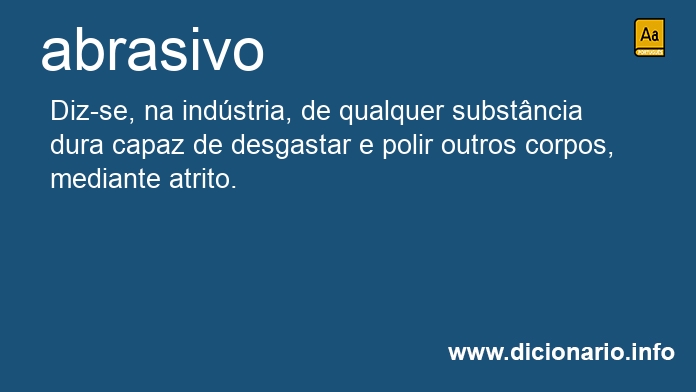 Significado de abrasivos