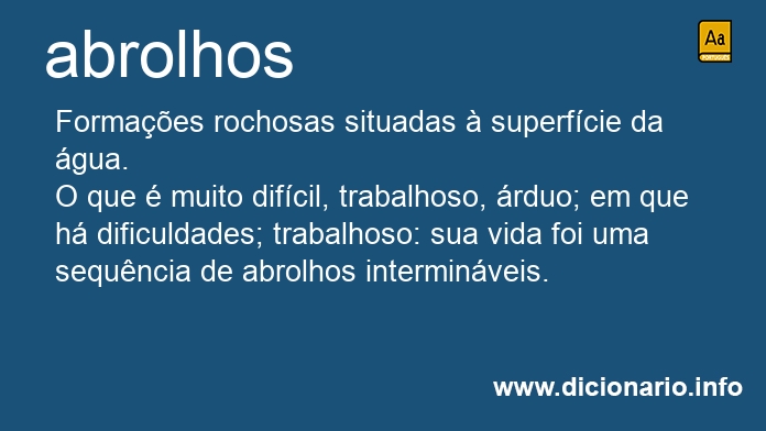 Significado de abrolhos