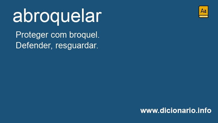 Significado de abroquelvamos