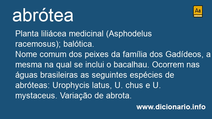 Significado de abrtea