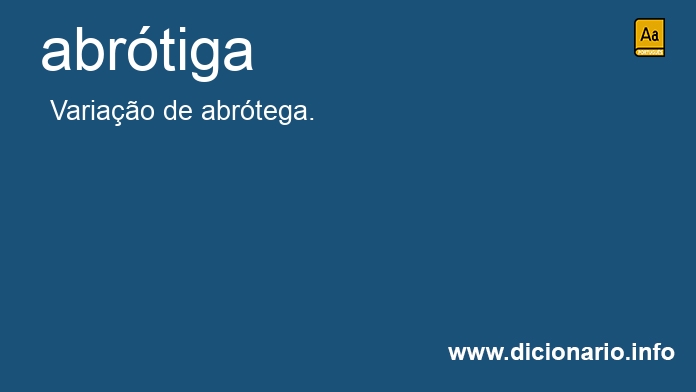 Significado de abrtiga
