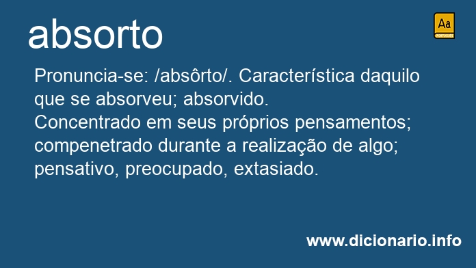 Significado de absorta