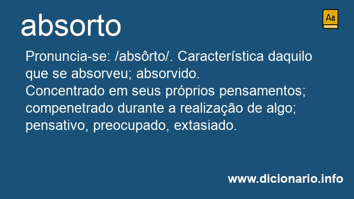 Significado de absortos