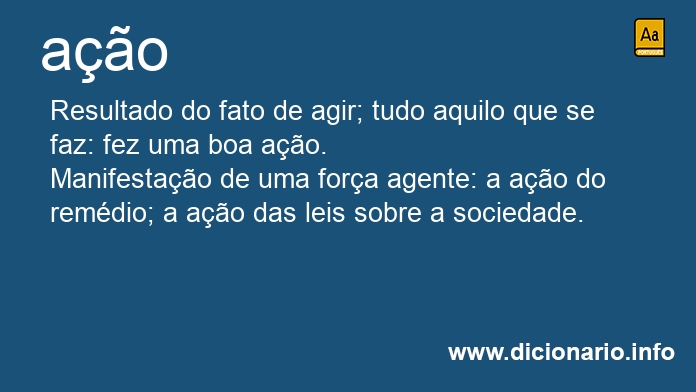 Significado de ao