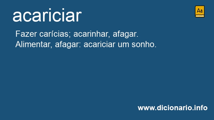 Significado de acariciar