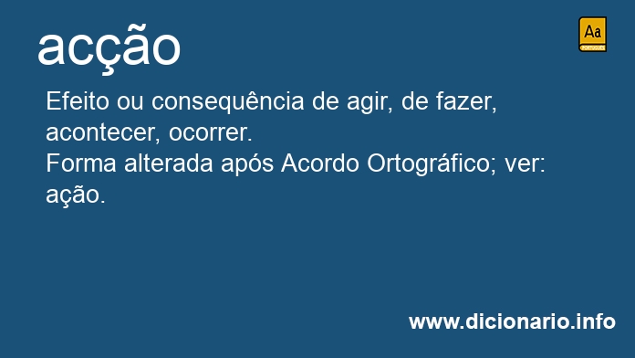 Significado de aco