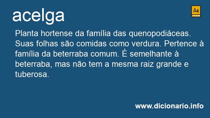 Significado de acelga