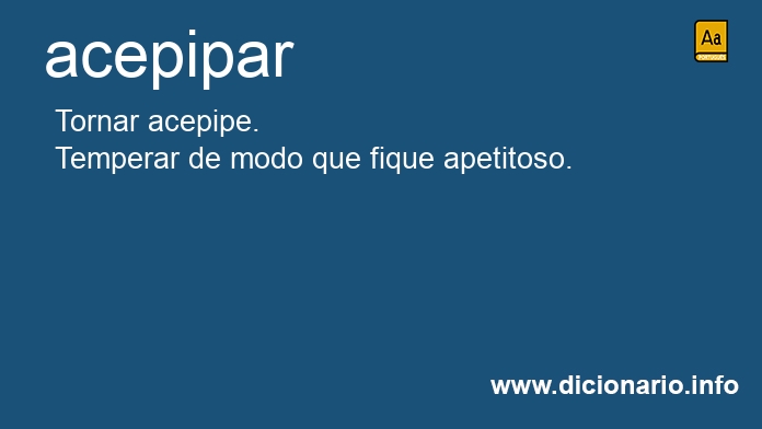 Significado de acepipes