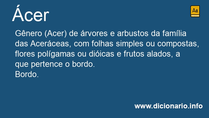 Significado de cer