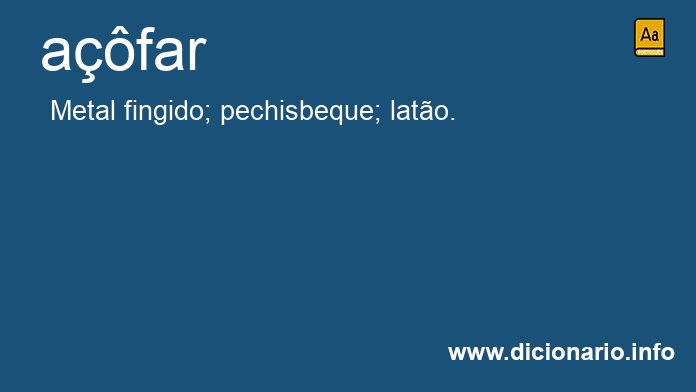 Significado de afar