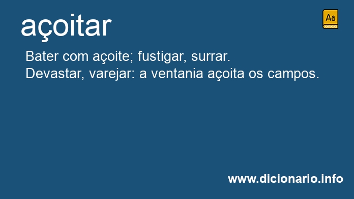 Significado de aoitars