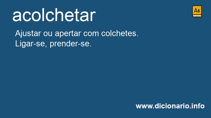 Significado de acolchetas