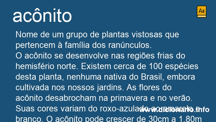 Significado de acnito