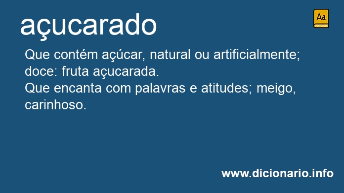 Significado de aucarado