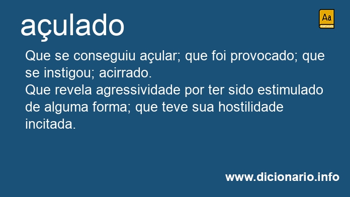 Significado de aulado