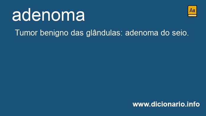 Significado de adenoma