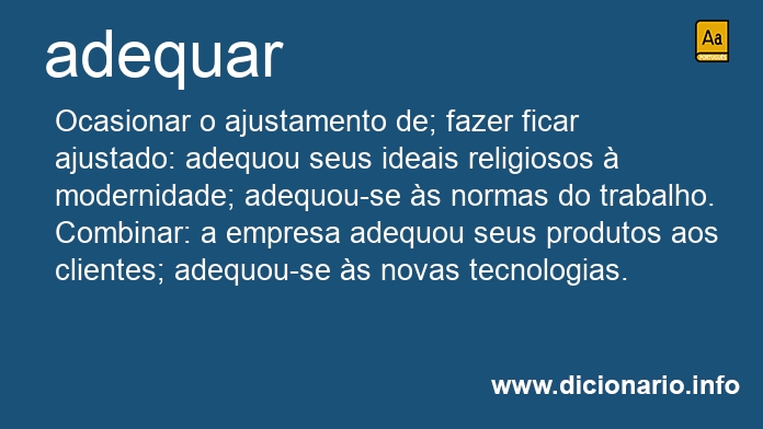 Significado de adqua