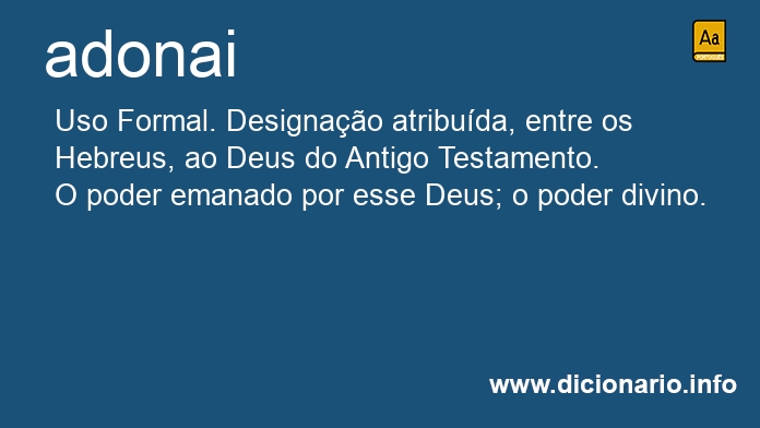 Significado de adonais