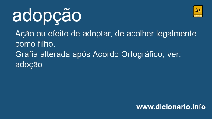 Significado de adopes