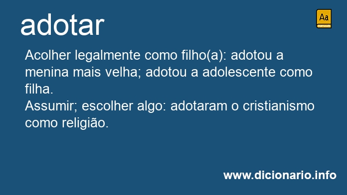 Significado de adotai