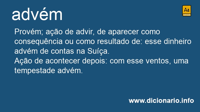 Significado de advm