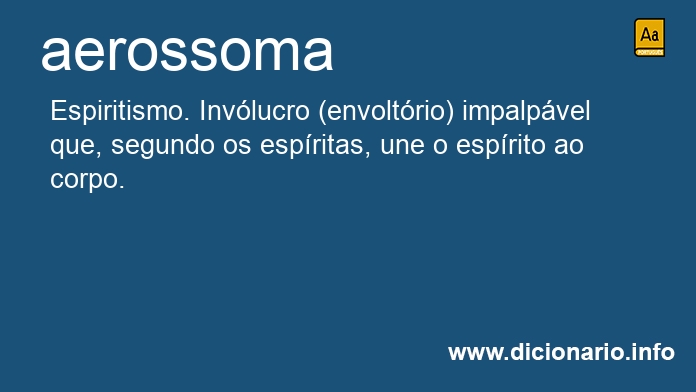 Significado de aerossoma