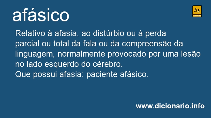 Significado de afsica