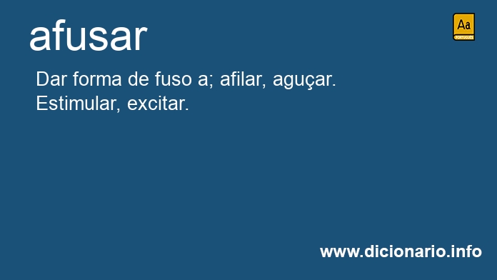 Significado de afuseis