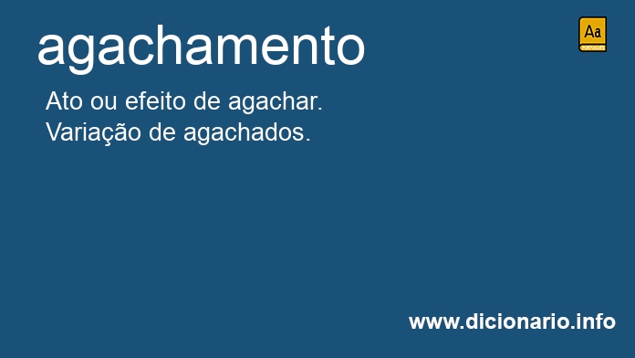 Significado de agachamentos