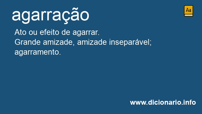 Significado de agarrao