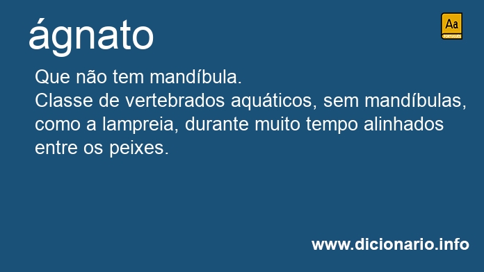 Significado de gnatos