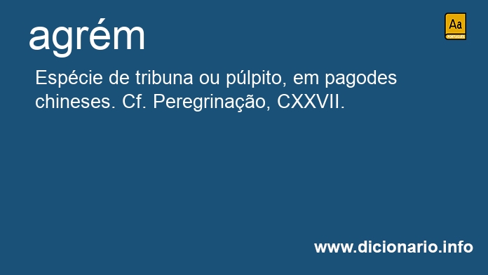 Significado de agrm