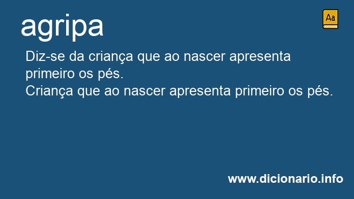 Significado de agripa