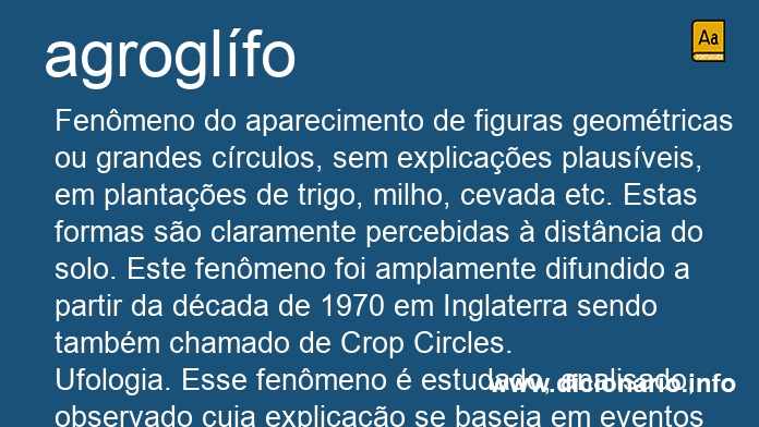 Significado de agroglfo