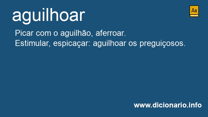 Significado de aguilhoaste