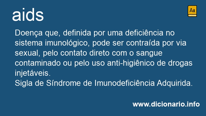 Significado de aids