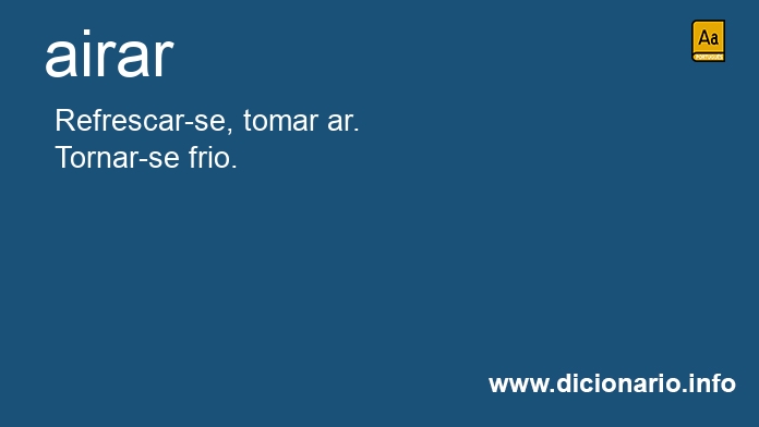 Significado de aires